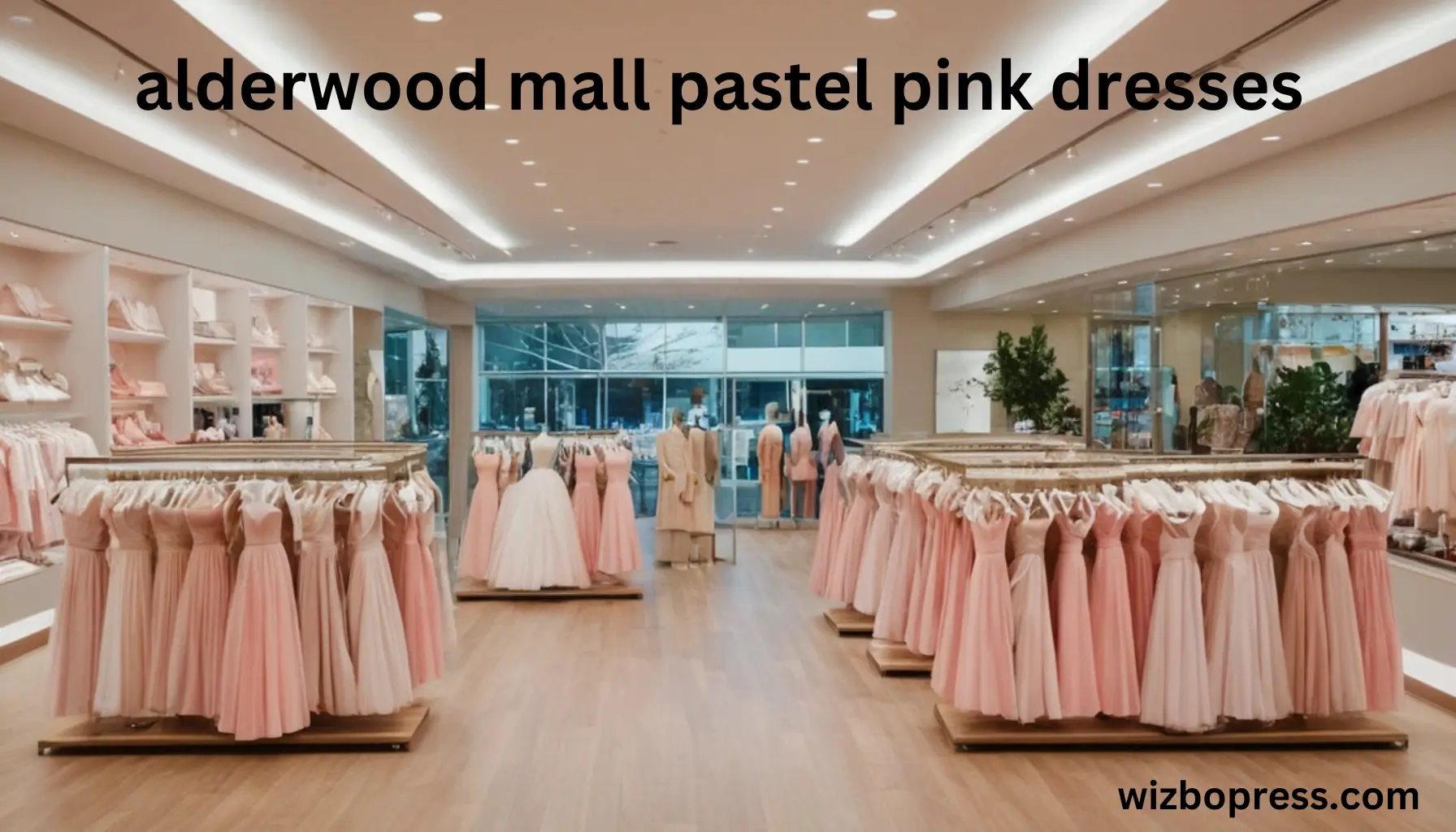 alderwood mall pastel pink dresses