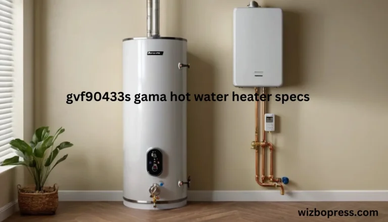 gvf90433s gama hot water heater specs