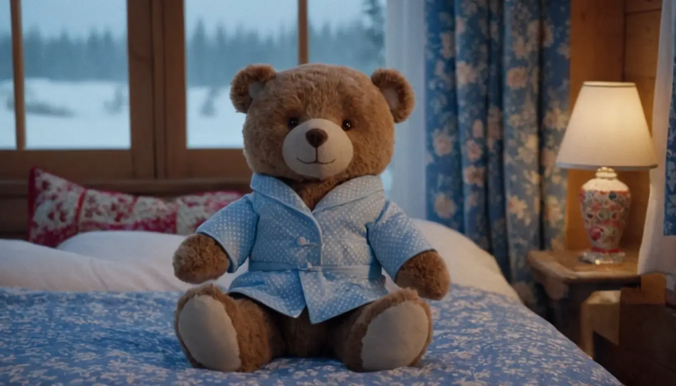 pajama teddy bear